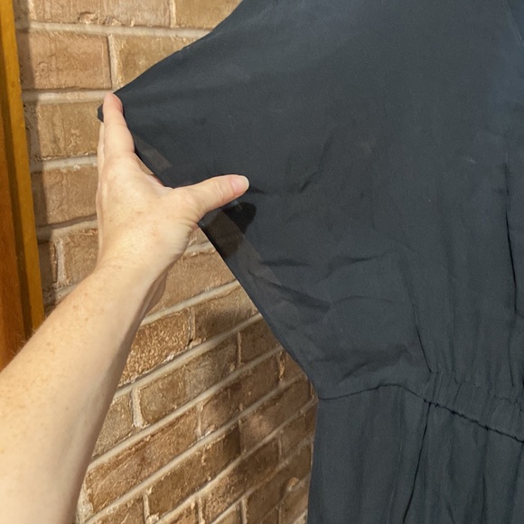 Marie Oliver black silk pantsuit - Picture 5 of 9